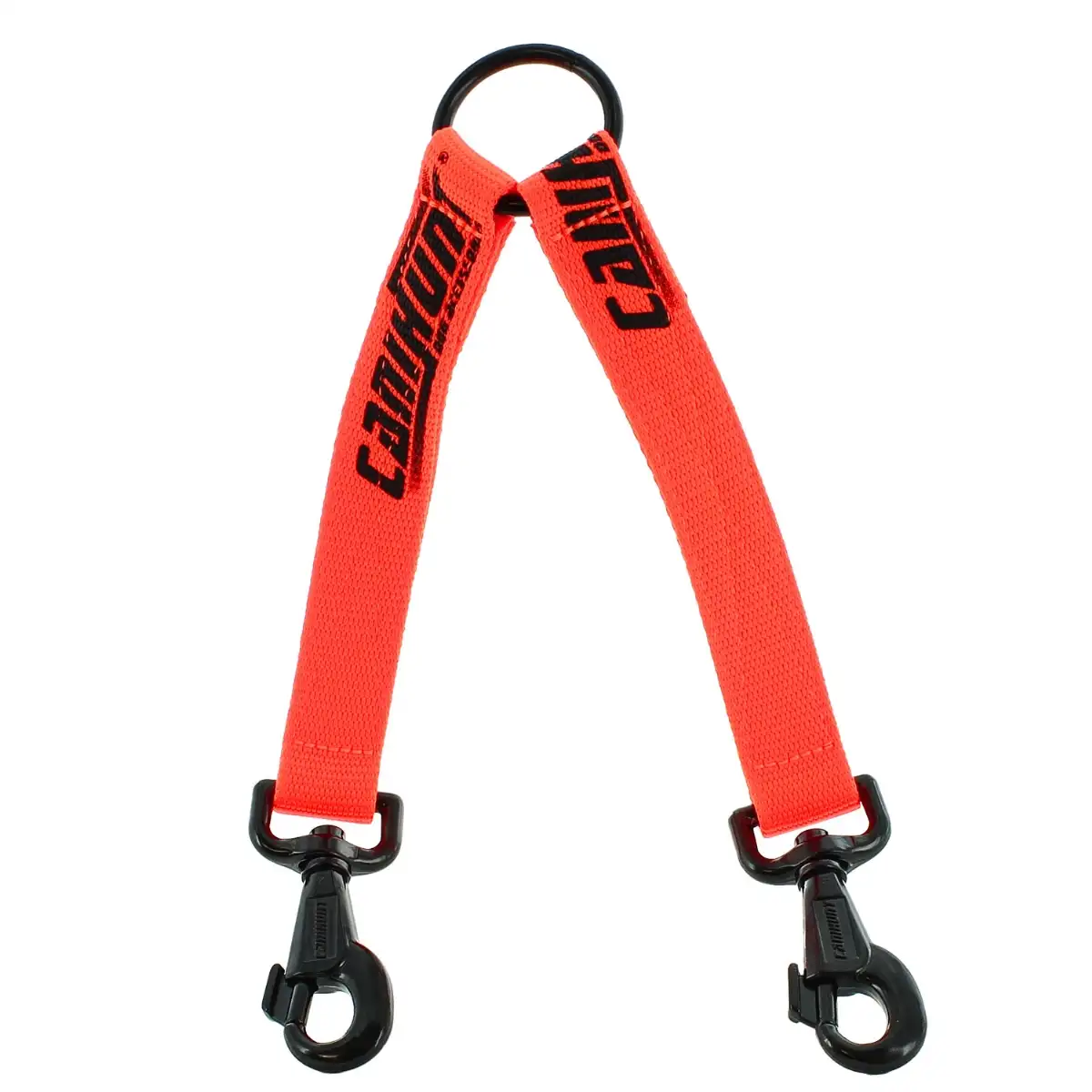 Accouples pour chien double orange 25cm