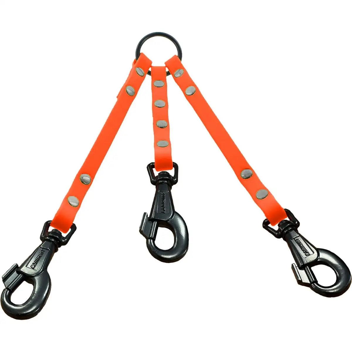 Accouples triple X-TREME pour chien orange 30cm